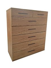 Swindon Chest with 5 Large and 2 Small Drawers - Planked Oak