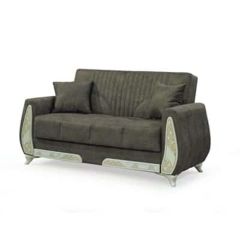 Turkish High Quality 2 Seater Sofabed - Brown