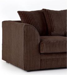 Morris 3 Seater Sofa - Chocolate Brown