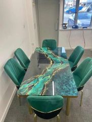 Madison Dining Table - Green